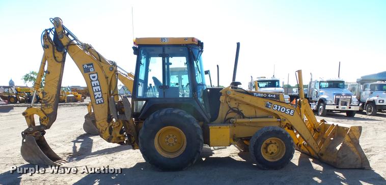 image for item DA3553 1997 John Deere 310SE backhoe