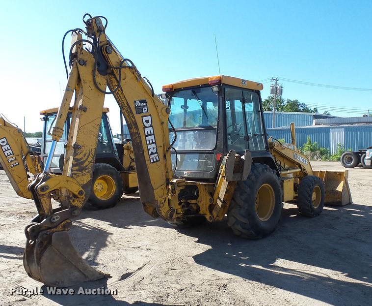 image for item DA3553 1997 John Deere 310SE backhoe