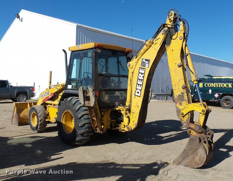 image for item DA3553 1997 John Deere 310SE backhoe