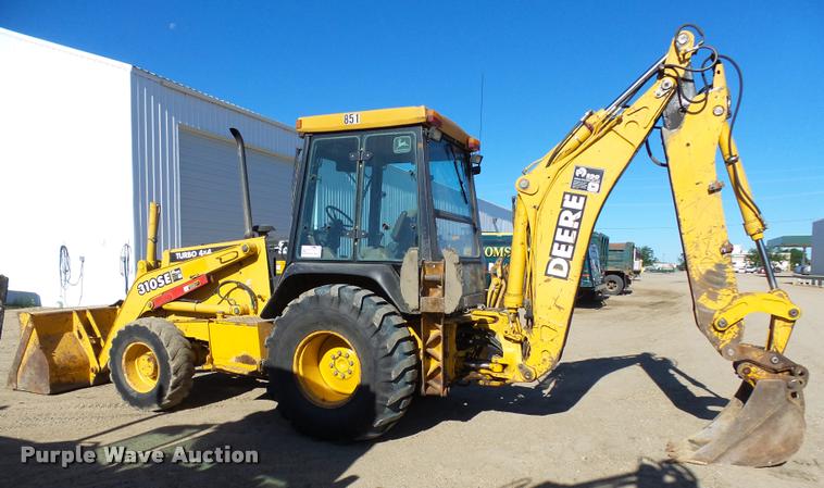 image for item DA3553 1997 John Deere 310SE backhoe