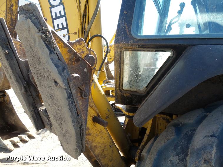 image for item DA3553 1997 John Deere 310SE backhoe