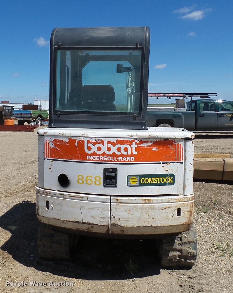 image for item DA3554 1999 Bobcat 334 compact excavator