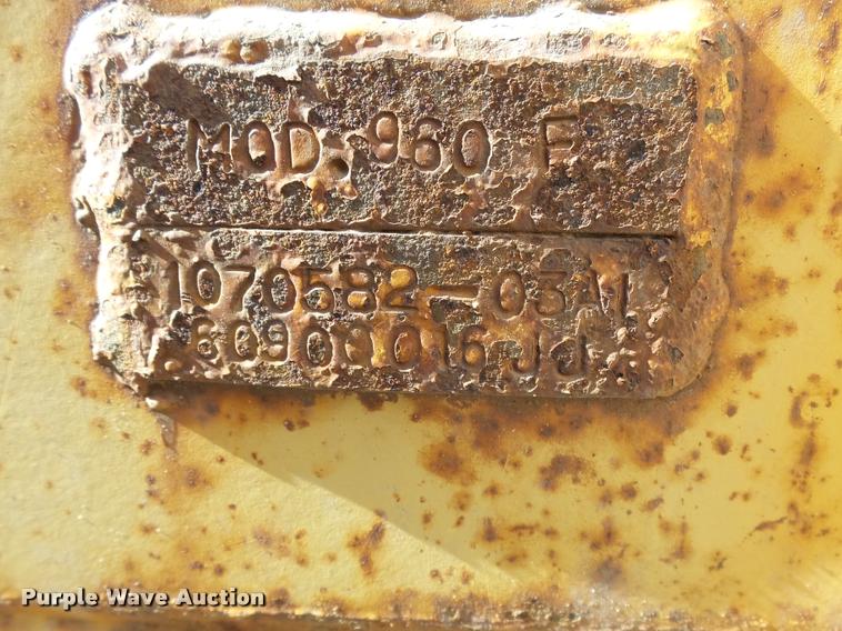 image for item DA3555 1997 Caterpillar 960F wheel loader