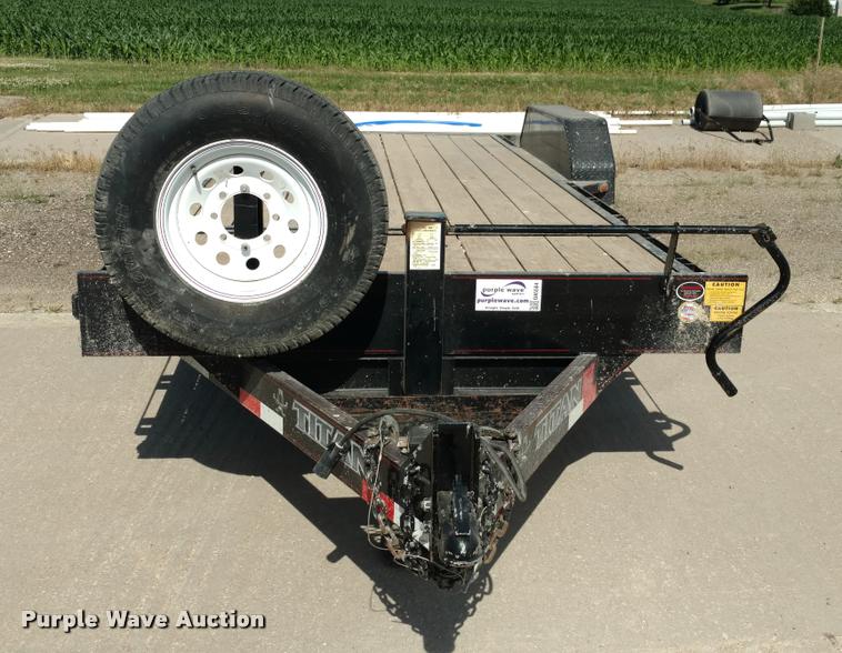 image for item DA5584 2014 Titan tilt deck equipment trailer