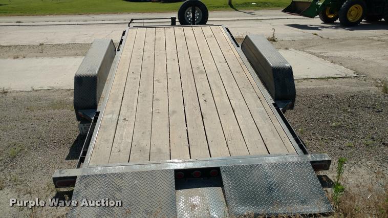 image for item DA5584 2014 Titan tilt deck equipment trailer