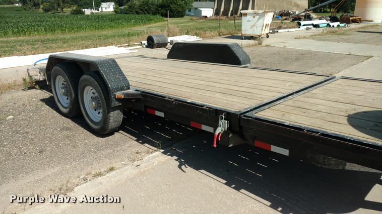 image for item DA5584 2014 Titan tilt deck equipment trailer