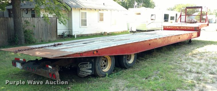 image for item DA5623 2000 Landoll 425-41 tilt deck trailer