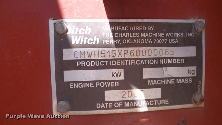 image for item DA6162 2006 Ditch Witch RT55 trencher