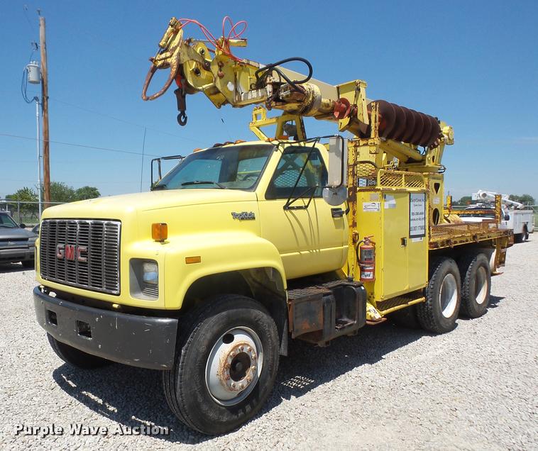 image for item DA6486 1994 GMC TopKick digger derrick truck