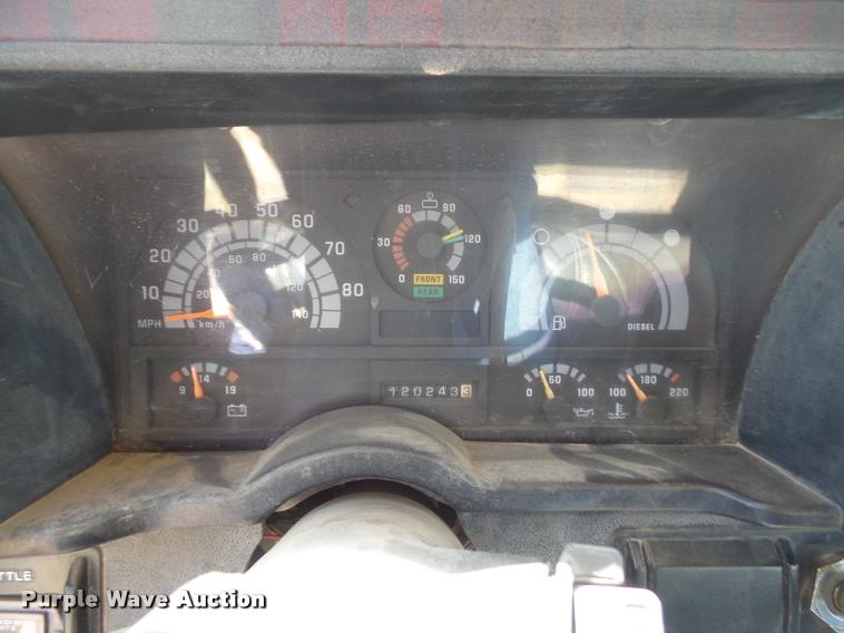 image for item DA6486 1994 GMC TopKick digger derrick truck