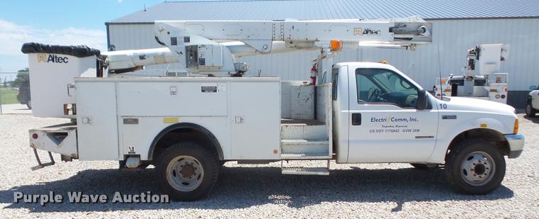image for item DA6487 1999 Ford F550 bucket truck