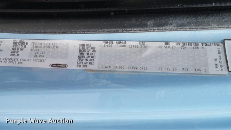 image for item DA6793 2005 Freightliner Business Class M2 winch truck