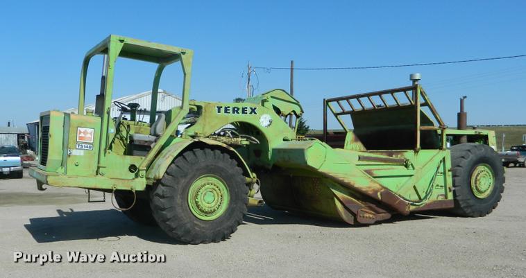 image for item DB1044 Terex TS14B conventional scraper