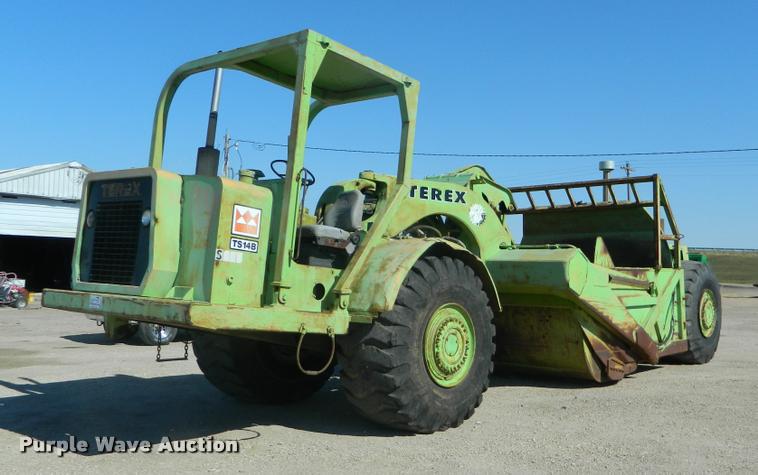 image for item DB1044 Terex TS14B conventional scraper