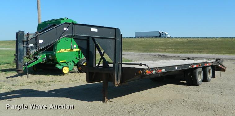 image for item DB1047 2004 Belshe equipment trailer