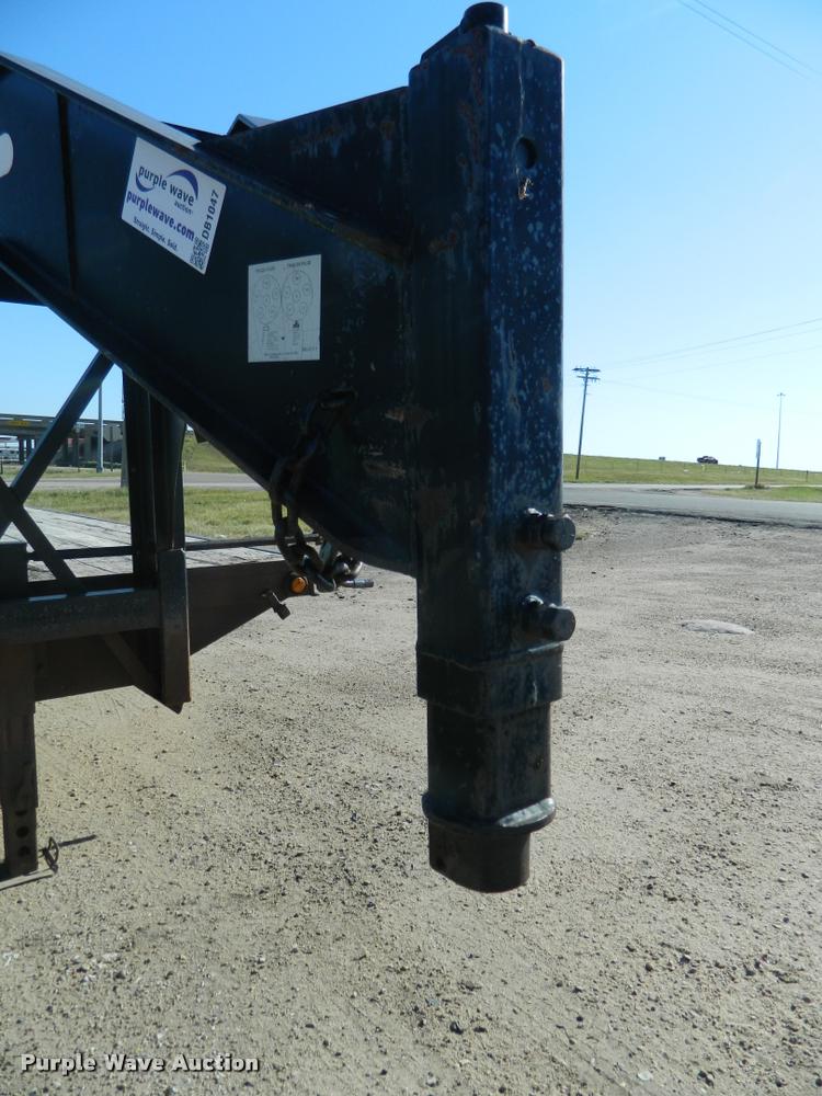 image for item DB1047 2004 Belshe equipment trailer