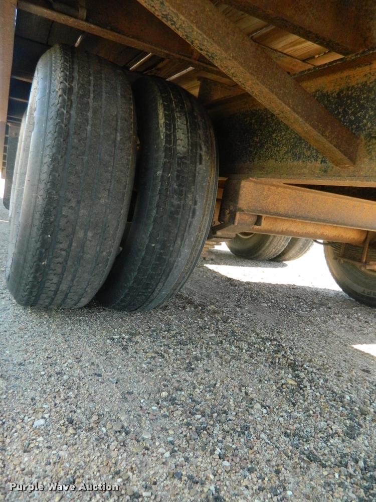 image for item DB1047 2004 Belshe equipment trailer