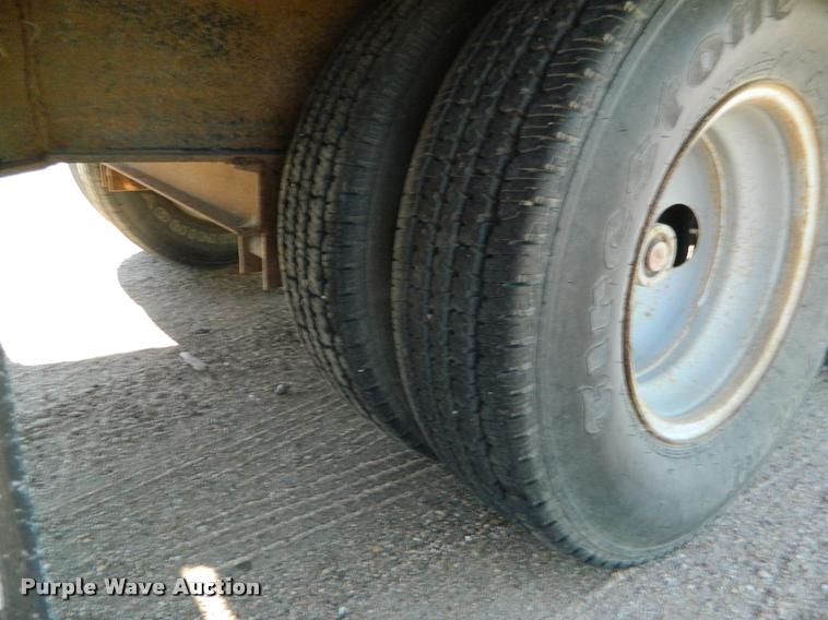 image for item DB1047 2004 Belshe equipment trailer