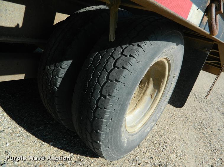 image for item DB1047 2004 Belshe equipment trailer