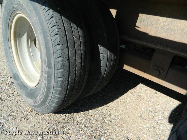 image for item DB1047 2004 Belshe equipment trailer