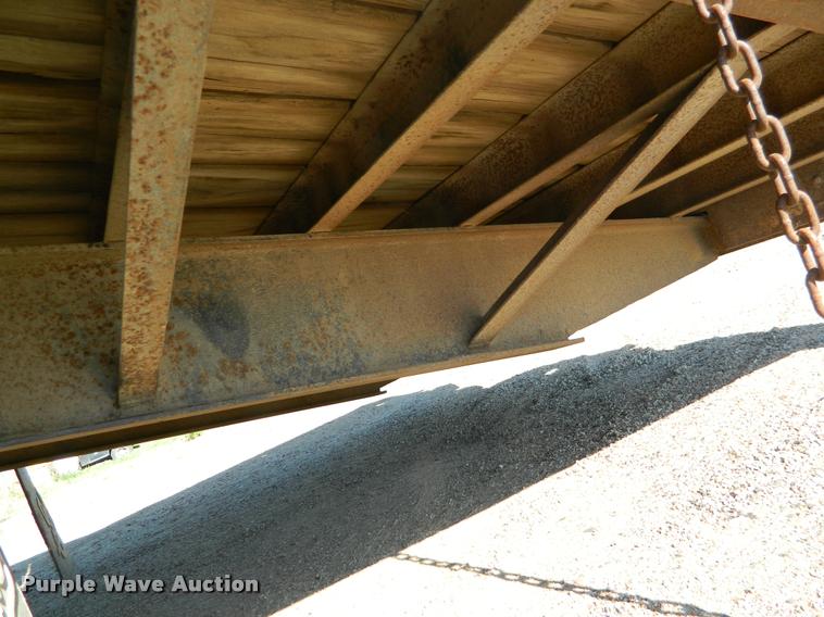 image for item DB1047 2004 Belshe equipment trailer