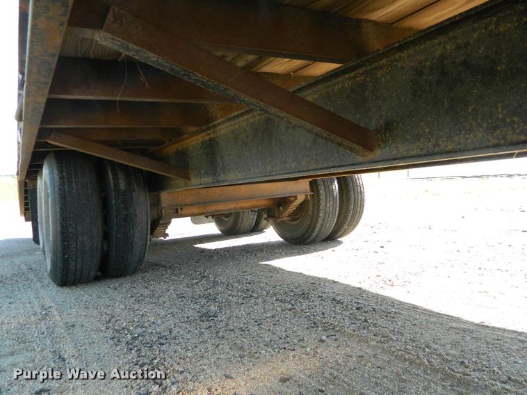 image for item DB1047 2004 Belshe equipment trailer