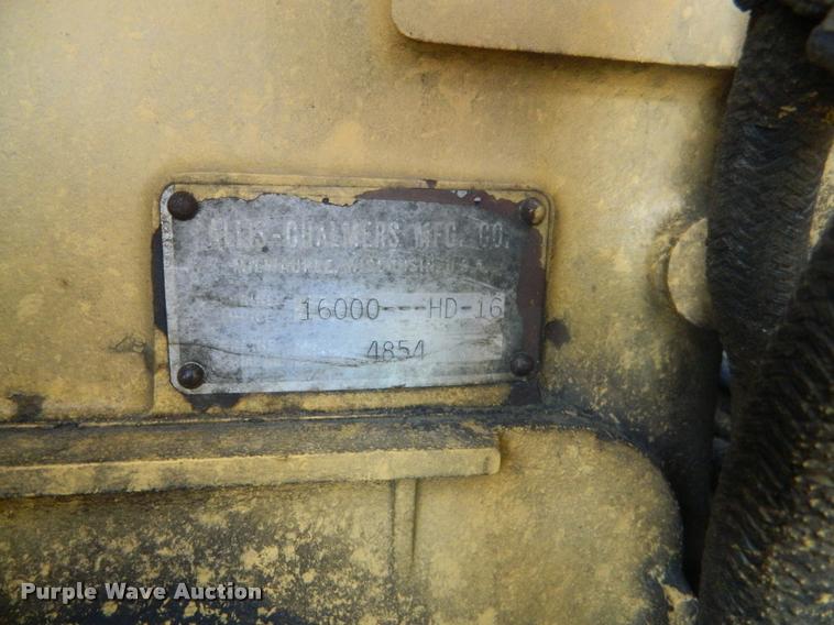 image for item DB1052 Allis Chalmers HD16 dozer