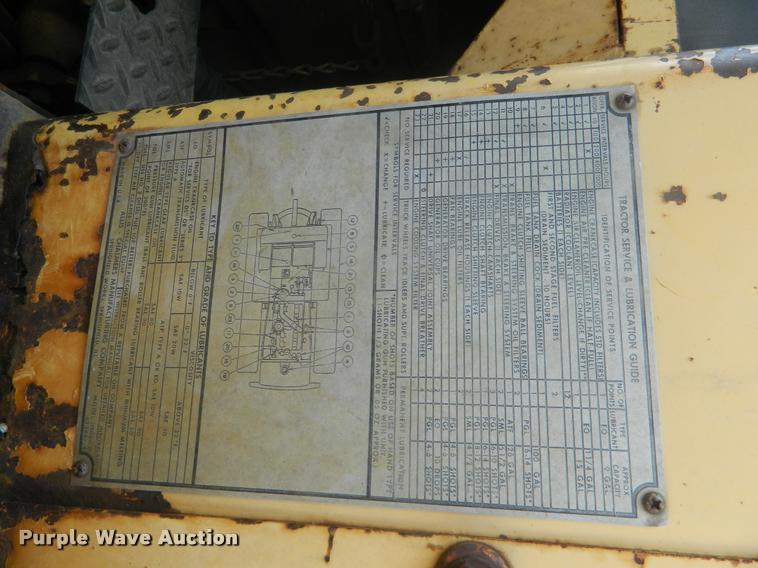 image for item DB1052 Allis Chalmers HD16 dozer