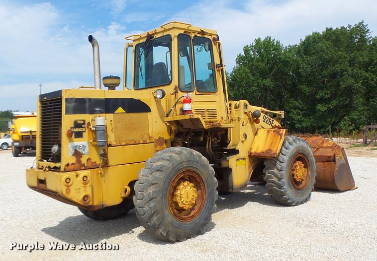 image for item DB1349 1992 Caterpillar 926E wheel loader