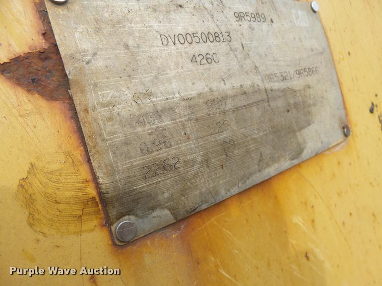 image for item DB1350 2000 Caterpillar 426C backhoe