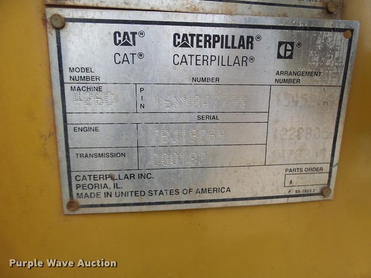 image for item DB1350 2000 Caterpillar 426C backhoe