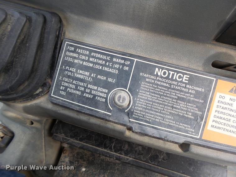 image for item DB1350 2000 Caterpillar 426C backhoe