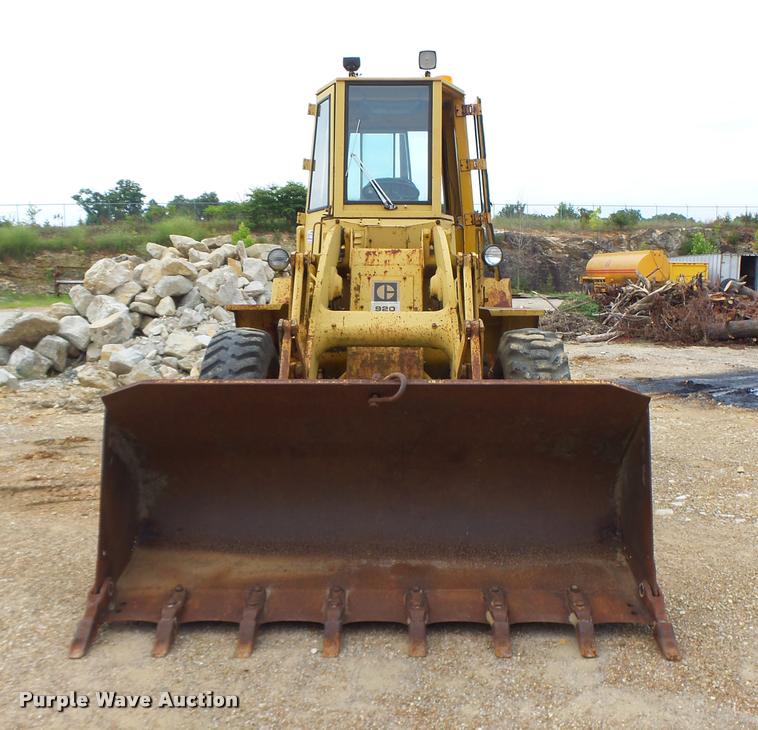 image for item DB1352 1969 Caterpillar 920 wheel loader