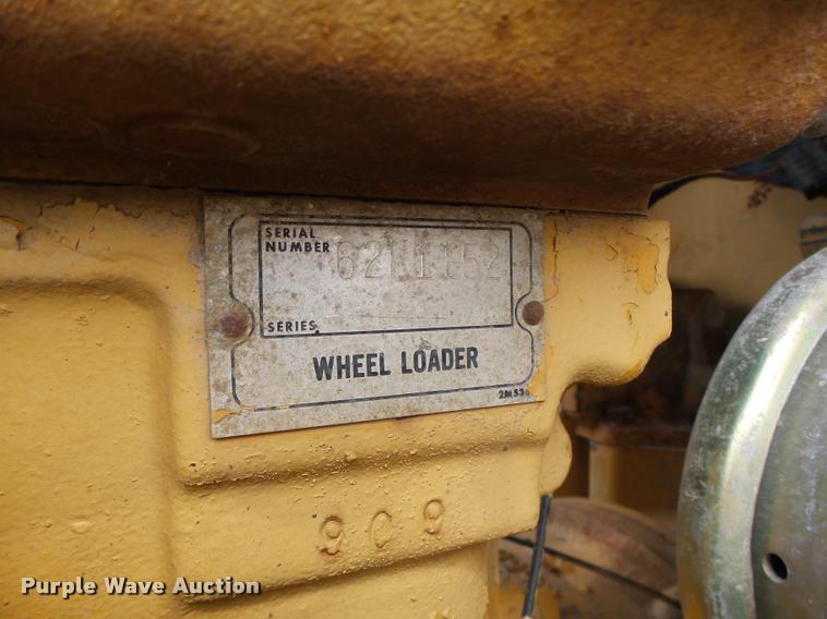 image for item DB1352 1969 Caterpillar 920 wheel loader