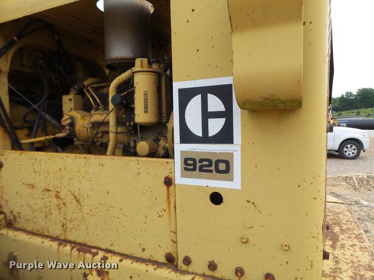 image for item DB1352 1969 Caterpillar 920 wheel loader