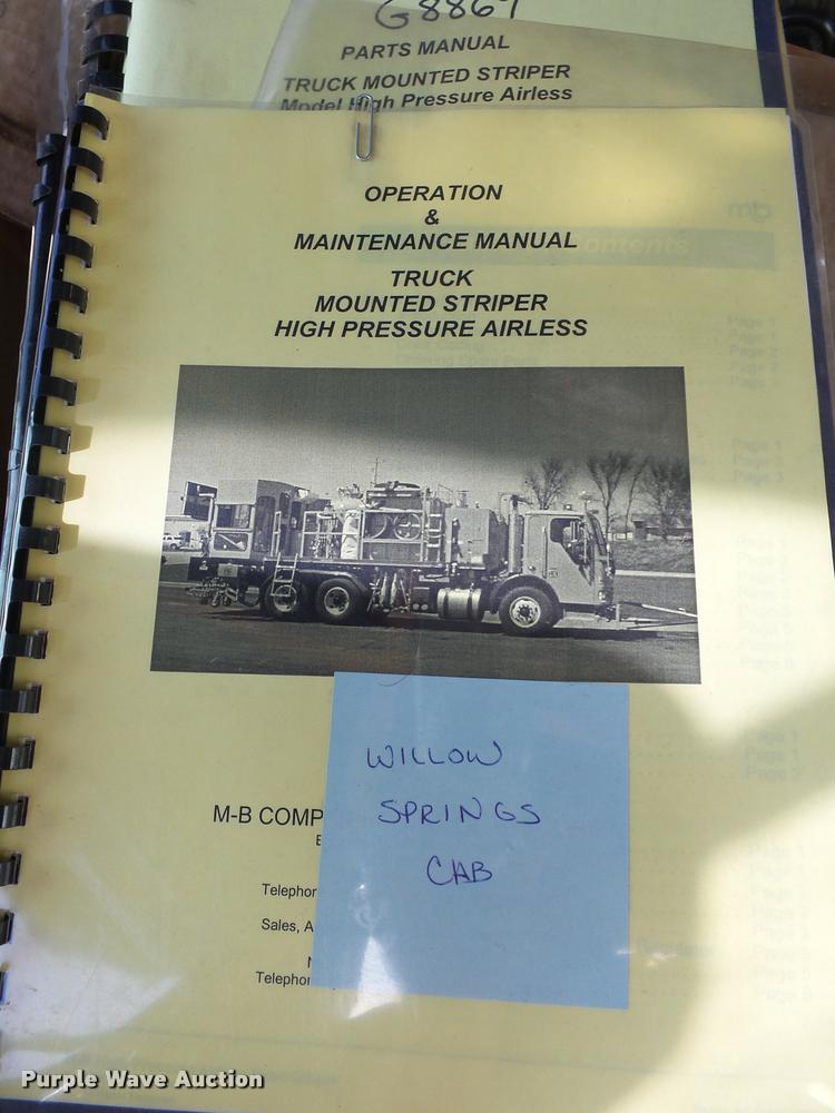 image for item DB7471 2003 Sterling Condor paint striper truck