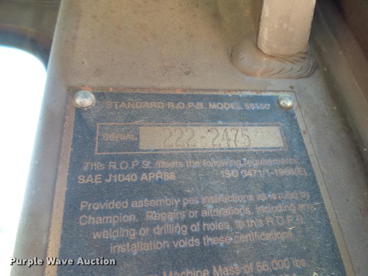 image for item DB7479 Champion 720A Series III motor grader