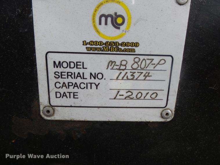 image for item DB7484 1996 Ford CFT8000 M-B807P paint striping truck