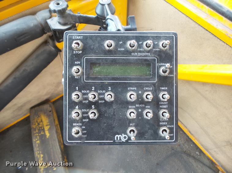 image for item DB7484 1996 Ford CFT8000 M-B807P paint striping truck