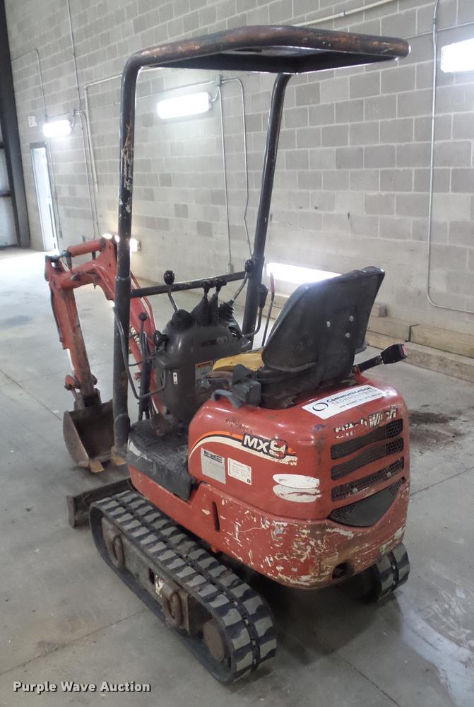 image for item DH9339 2006 Ditch Witch MX9 compact excavator