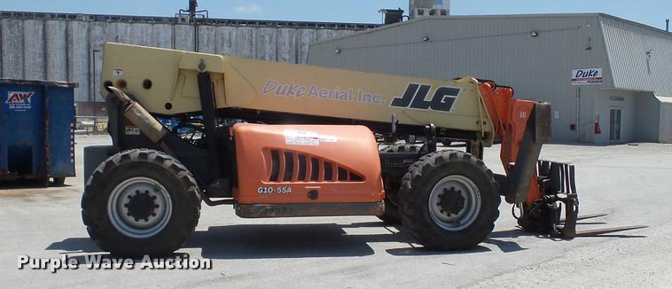 image for item DJ9527 JLG G10-55A telehandler