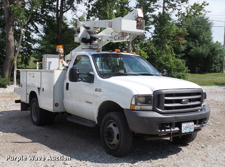 image for item DJ9597 2003 Ford F350 bucket truck