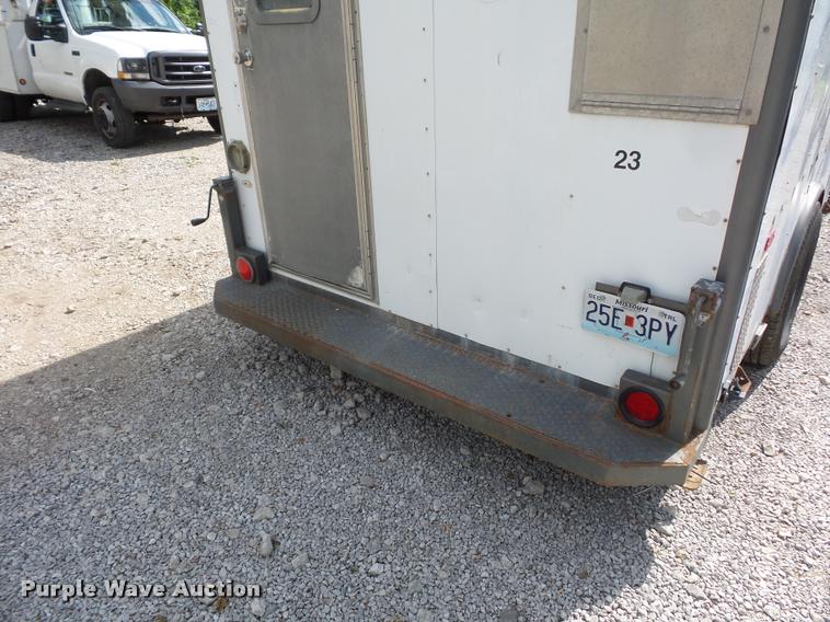 image for item DJ9598 1995 Wil-Ro Inc. office trailer