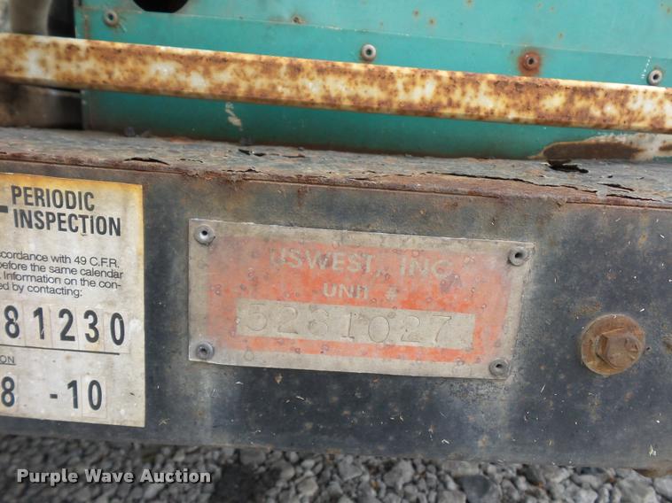 image for item DJ9599 1993 Pelsue office trailer