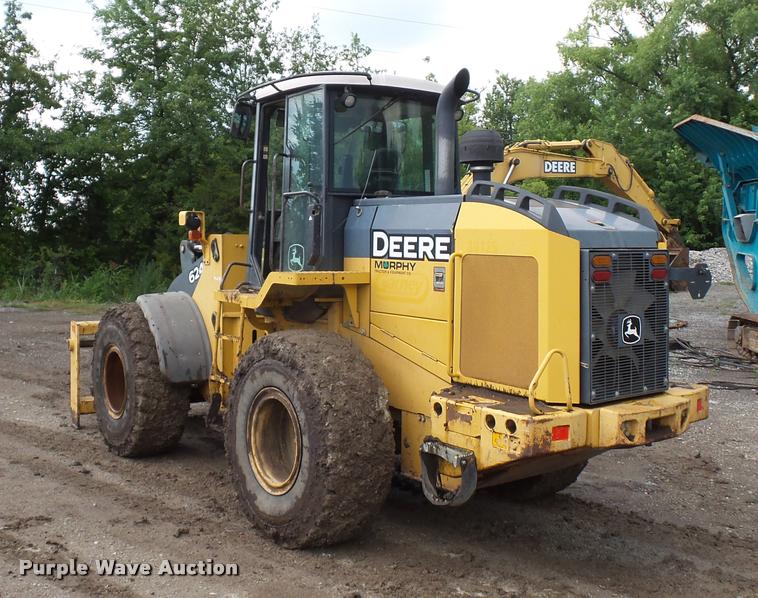 image for item DJ9605 2007 John Deere 624J wheel loader