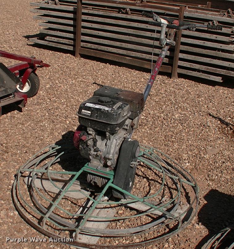 image for item DK9680 Whiteman power trowel