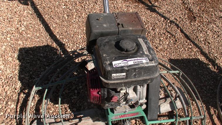 image for item DK9680 Whiteman power trowel