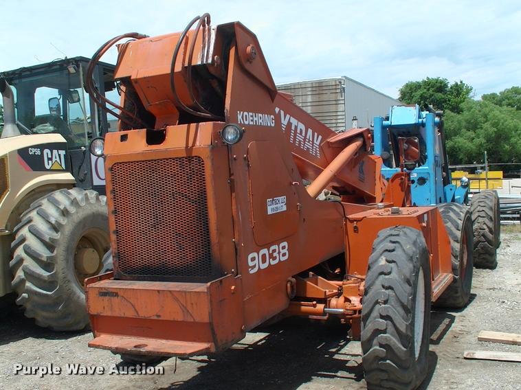 image for item DK9704 1986 Sky Trak 9038 telehandler