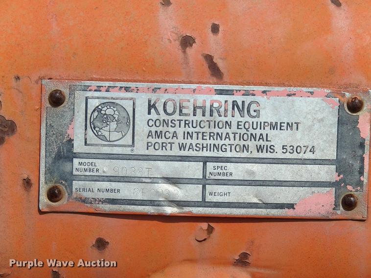 image for item DK9704 1986 Sky Trak 9038 telehandler