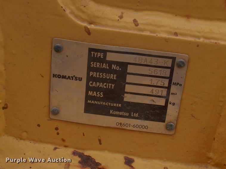 image for item DK9708 2005 Komatsu 37EX dozer